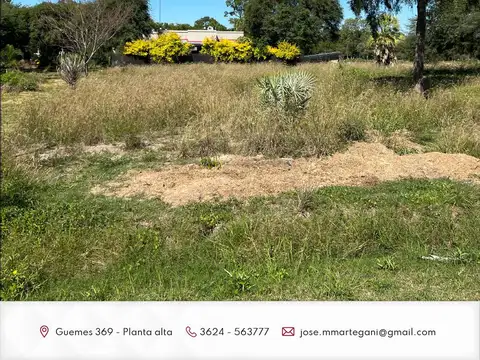 Terreno en Venta 19  mts Frente