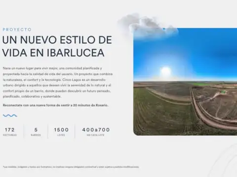 Terreno en Venta 32  mts Fondo