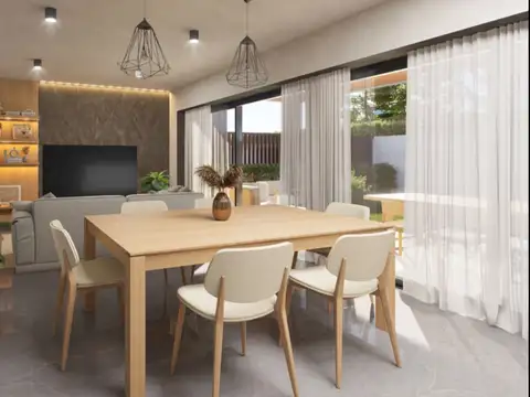 Casa 4 ambientes con 2 baños