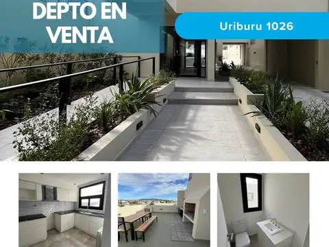 A estrenar: amplio departamento de 2 dormitorios con cochera y excelentes terminaciones
