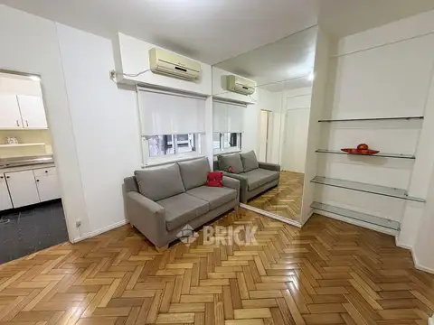 Departamento 2 ambientes con 1 baño