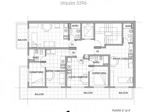 Urquiza 3396 02  01 - VENTA Monoambiente