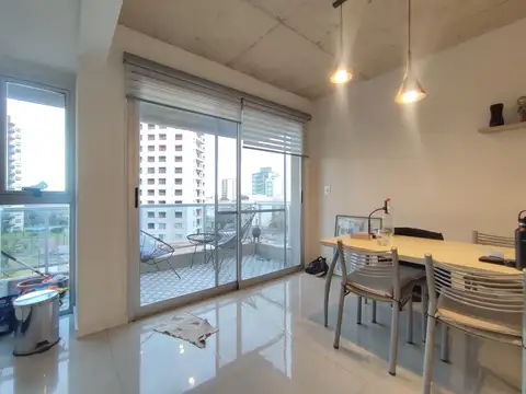 Departamento 2 ambientes con 2 baños