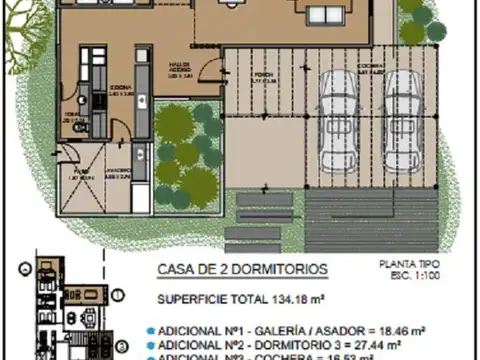 Exc.casa Construir Jardines S.lorenzo Entrega Dias 100