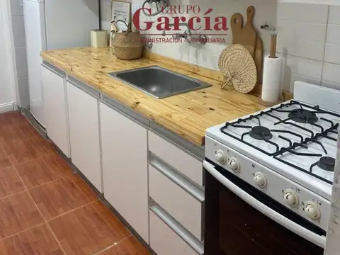 Departamento 2 ambientes con 1 baño