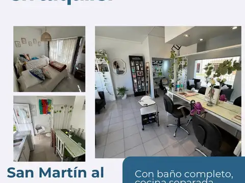 Local en Alquiler con Patio – Sin Expensas – San Martín al 1600