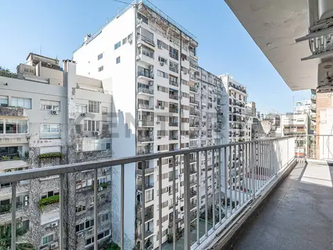 VENTA DEPARTAMENTO 3 AMBIENTES CON DEPENDENCIA Y BALCÓN CORRIDO EN PALERMO CHICO