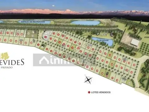 Terreno en Venta de 1195,0 m2