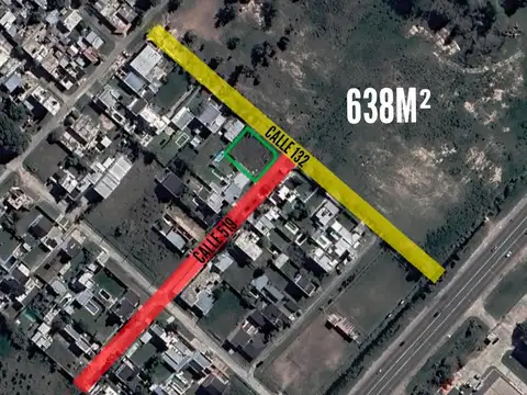 Terreno en venta - 638Mts2 - Gambier, Hernández, La Plata