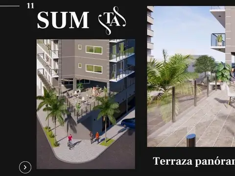 Departamento Monoambiente con 1 baño