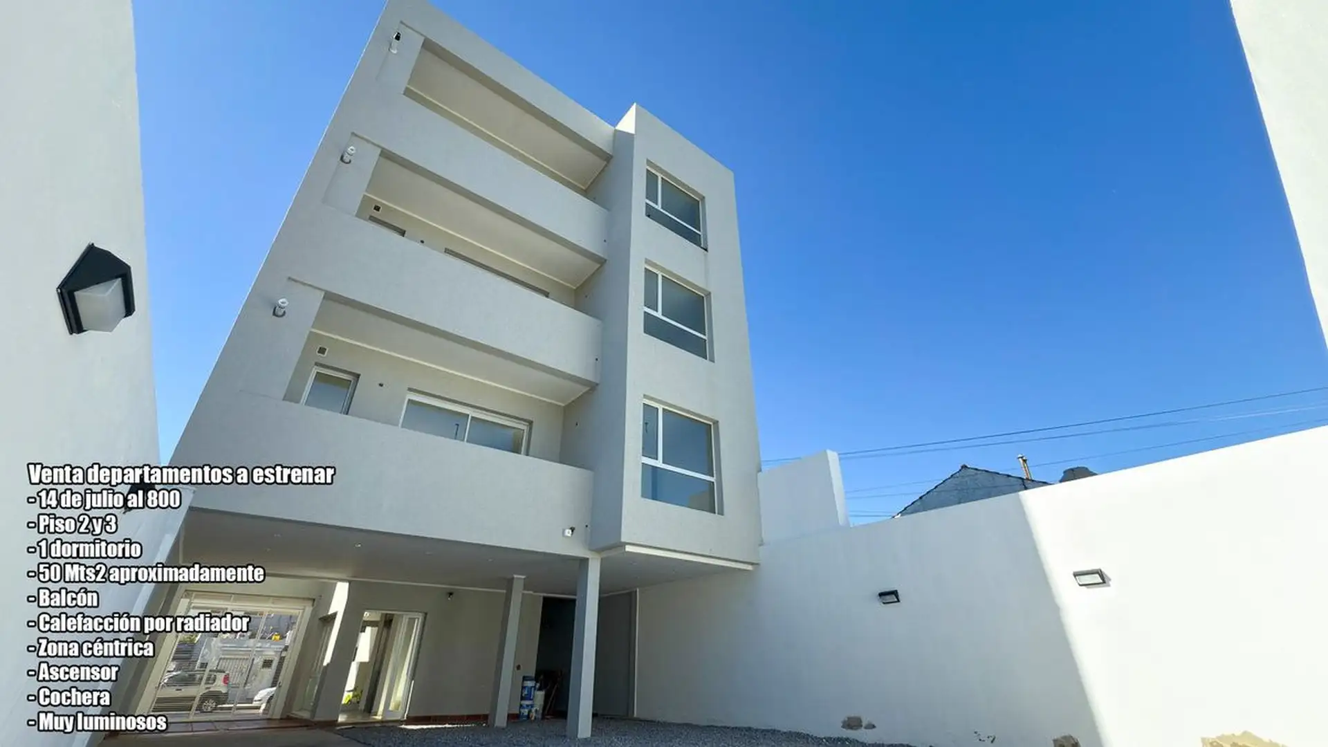 VENTA DTO A ESTRENAR CON COCHERA 1 DORM. CENTRO