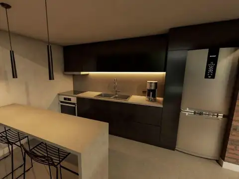 Departamento 3 ambientes con 2 baños