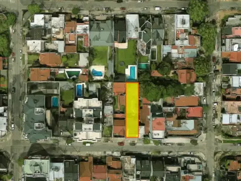 Lote 336 m² con ante proyecto p/ 4 dptos de 3 amb c/ cochera - Ramos Mejía