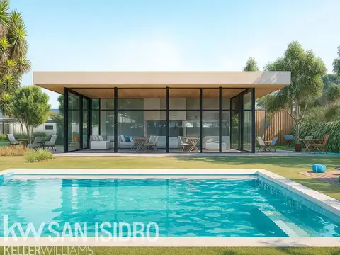 Casa 3 ambientes con 2 baños