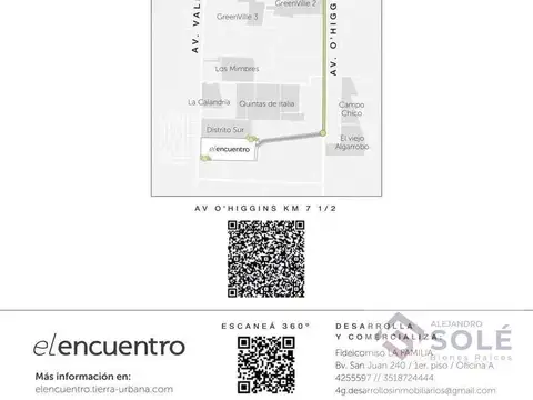 Terreno en Venta de 360,0 m2