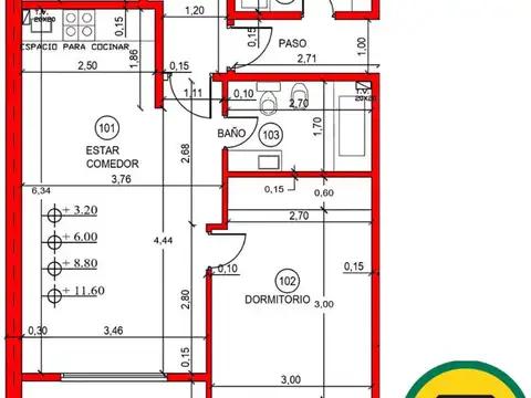 Departamento en Venta en Muñiz, USD 85.000