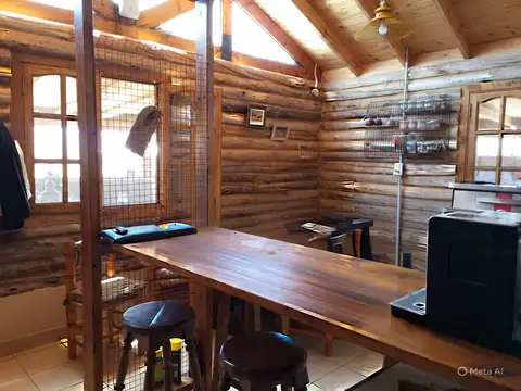 Alquiler cabaña autosustentable 2 hab.  uspallata