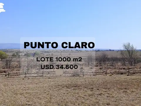 Venta de lote en Punto Claro Villa Ciudad Parque