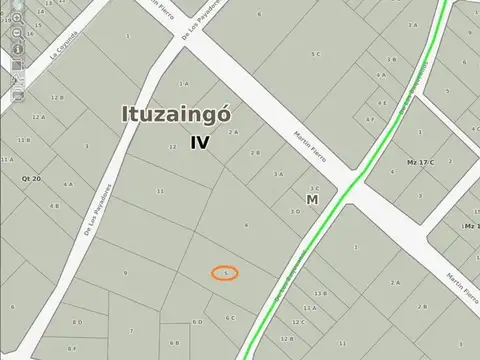 Terreno en Venta en Barrio Parque Leloir, Partido de Ituzaingó