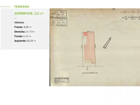 Excelente terreno en el corazón de Villa Urquiza