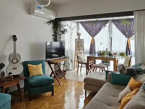 Departamento 2 ambientes con 1 baño
