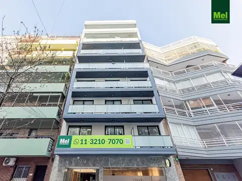 Vidal 1980, Belgrano | 1 ambiente con terraza propia