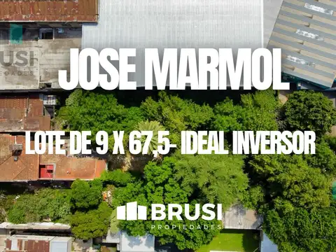 TERRENO EN VENTA EN JOSE MARMOL - IDEAL EMPRENDIMIENTO