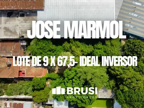 TERRENO EN VENTA EN JOSE MARMOL - IDEAL EMPRENDIMIENTO