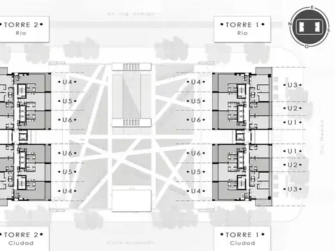 Departamento en Venta con 1 cocheras