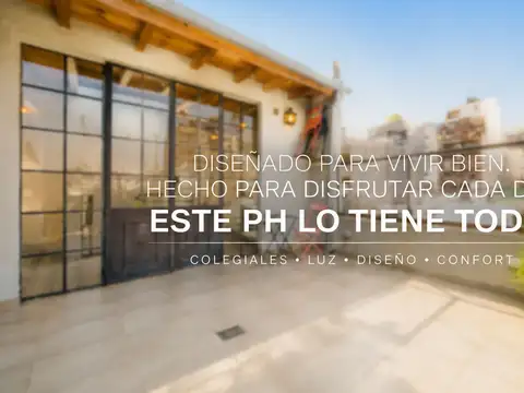 LOFT 2 AMBIENTES EN COLEGIALES  RECICLADO A NUEVO