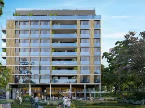 Depto. 2 Amb a Estrenar con Amenities. Frente al Parque