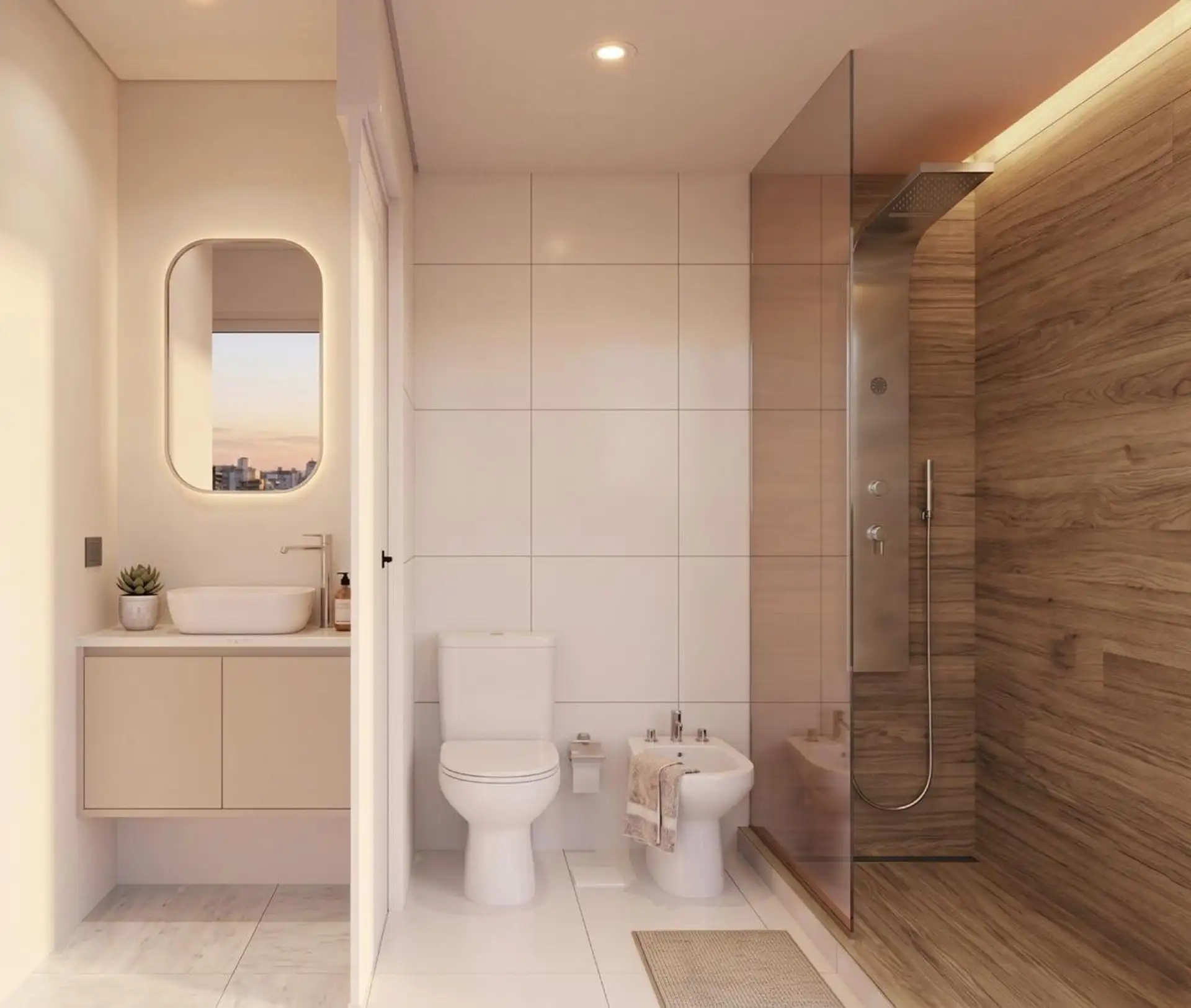 Depto 2 amb, 41m² en Plaza Colon con vista y orientación norte