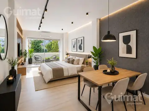 1 Ambiente a Estrenar al Frente con Balcón y Vista Abierta en Villa Urquiza