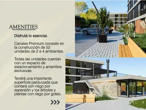 EN VENTA DPTO 2 DORMITORIOS PLOTTIER-CANALES