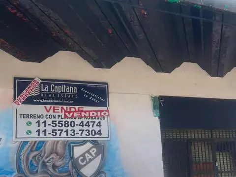 Lote, Saavedra, Garcia Del Rio 3200 FRENTE al PARQUE
