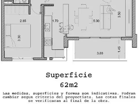 Departamento en Venta 6 años