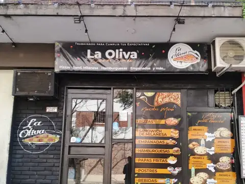 FONDO DE COMERCIO A LA VENTA DE PIZZERIA "LA OLIVA"