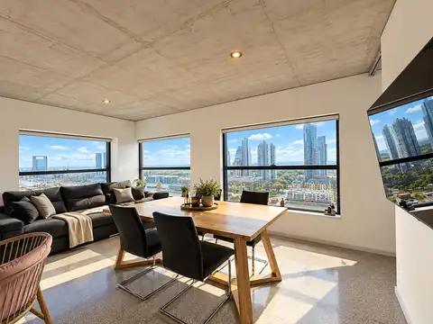 Departamento en Alquiler Tres Ambientes con cochera en Puerto Madero