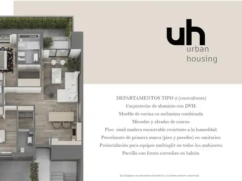 Departamento en Venta en Colegiales, USD 365.825