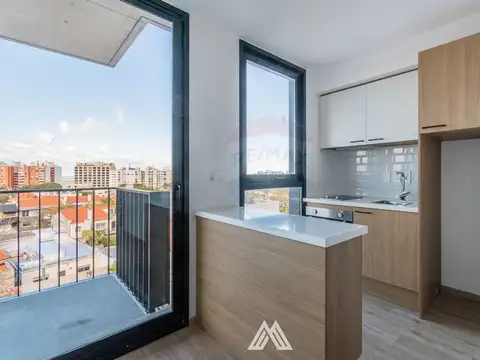 ALQUILER MONOAMBIENTE CON BALCÓN POCITOS NUEVO