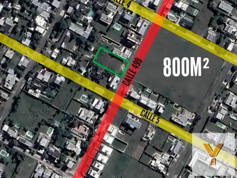 Terreno en venta - 800Mts2 - Manuel B. Gonnet