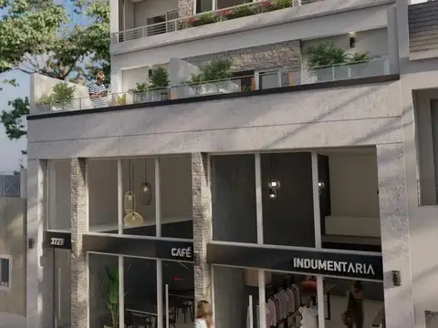 Departamento Monoambiente con 1 baño