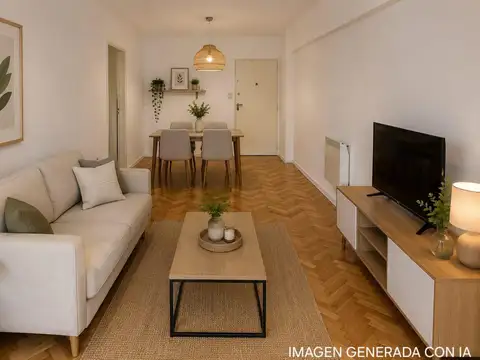 Departamento 4 ambientes con 1 baño