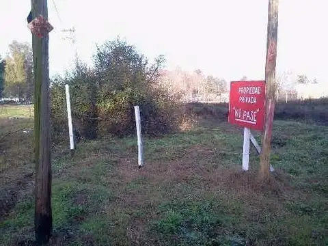 Terreno en Venta 30  mts Fondo