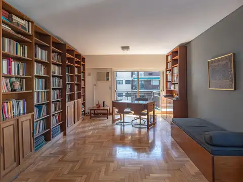 Alquiler departamento de un ambiente solo APTO PROFESIONAL Luminoso - piso alto - en Recoleta