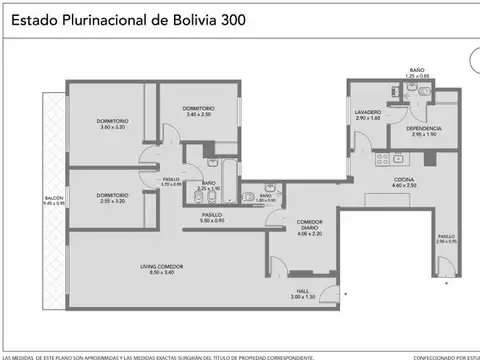 Departamento en Venta de 5 ambientes