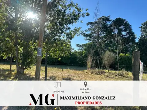 Lote en venta Alejandro Korn