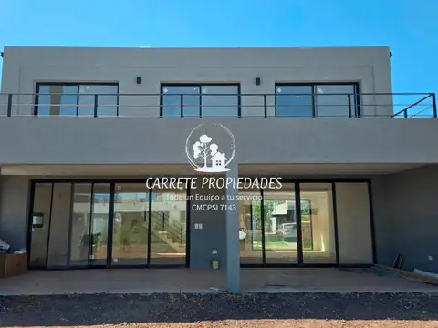 Casa en venta 5 ambientes Moderna c/ cochera.Pilar del Este - Santa Lucia 100