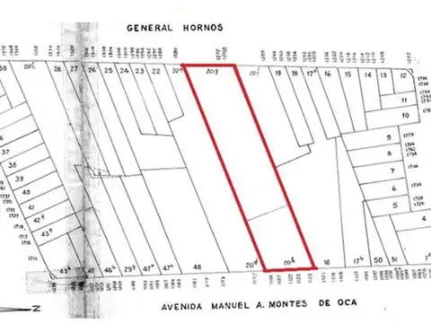 EXCEPCIONAL TERRENO SOBRE AV. MONTES DE OCA