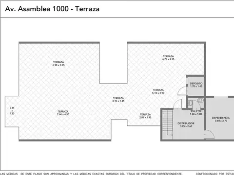 Depto Tipo Casa en Venta de 3 dormitorios